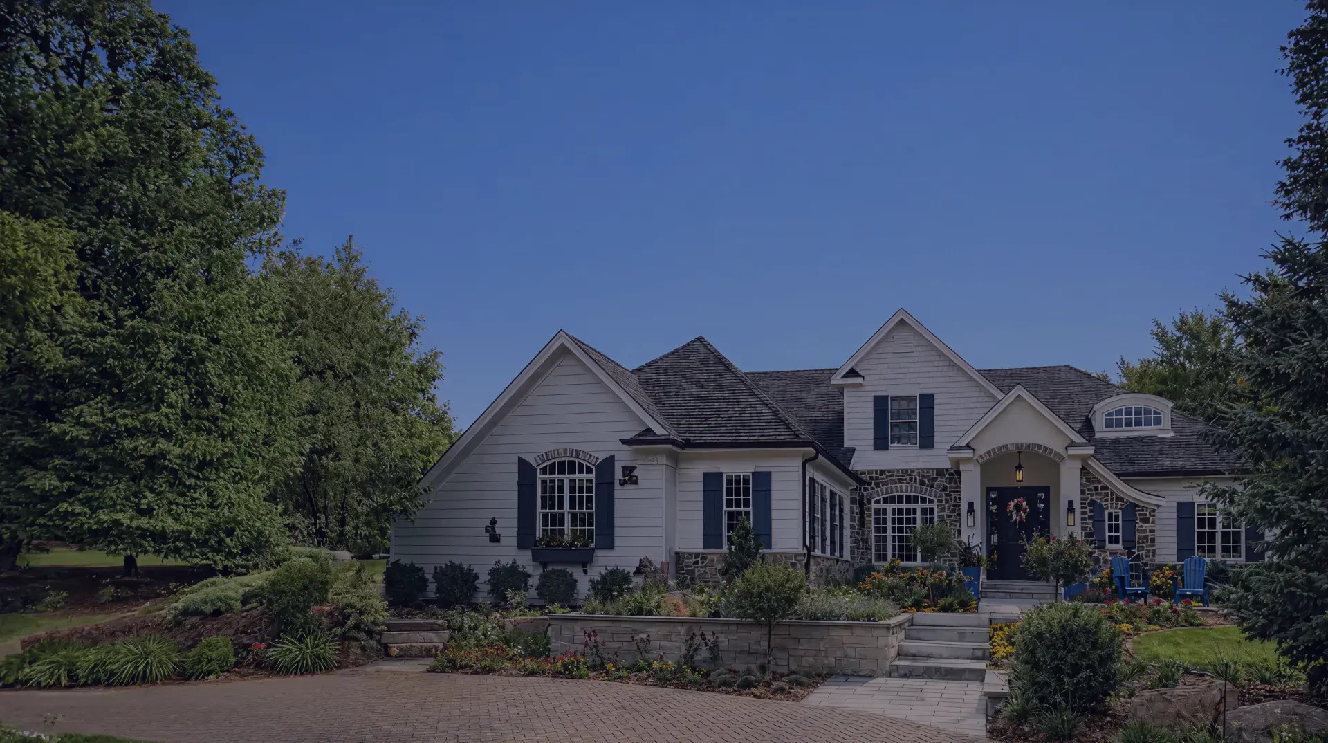 A home exterior from the Johnson Exteriors website